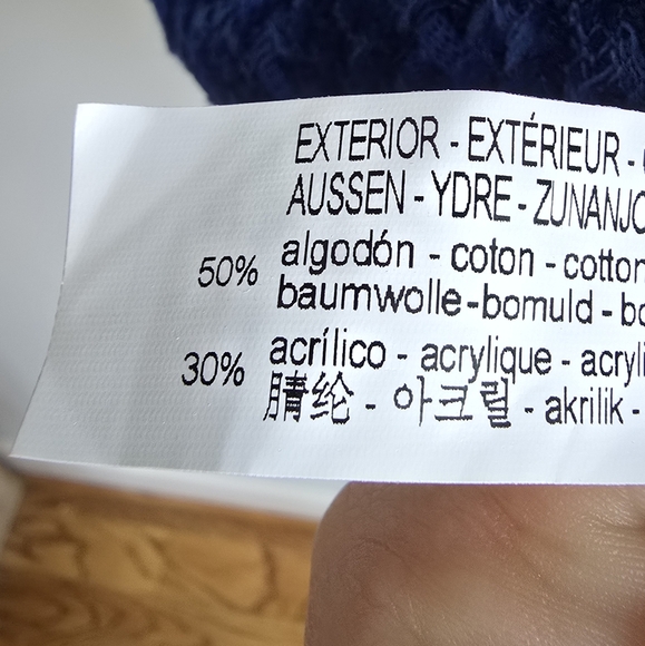 ZARA, New Blue Tweed Pinafore Preppy Jeweled Pocket Mini Dress Womens Size XL - Picture 12 of 13